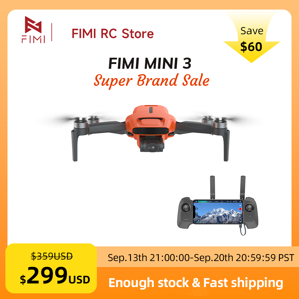 FIMI MINI 3 Kamera-Drohne 4K 6 – Drone Gimbal 3 Axis Bewertung und Preis